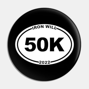 IRON WILL 50K FINISHER Pin