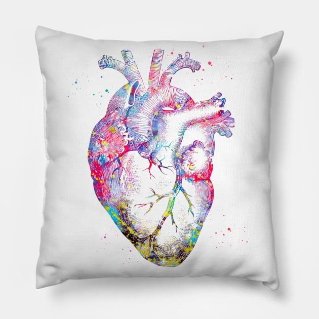 Human Heart Pillow by erzebeth