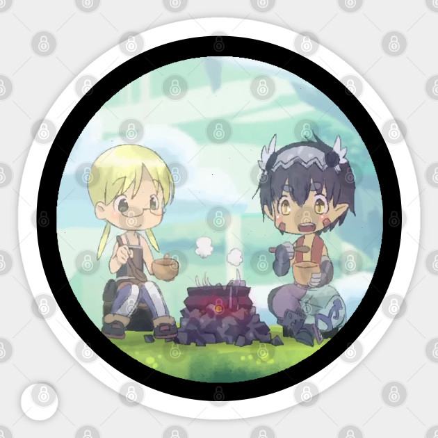 Get Wallpaper Regu And Riko Abyss Food Made In Abyss Autocollant For iPhone