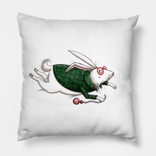 Alice in Wonderland - Mc Twisp - White Rabbit Pillow