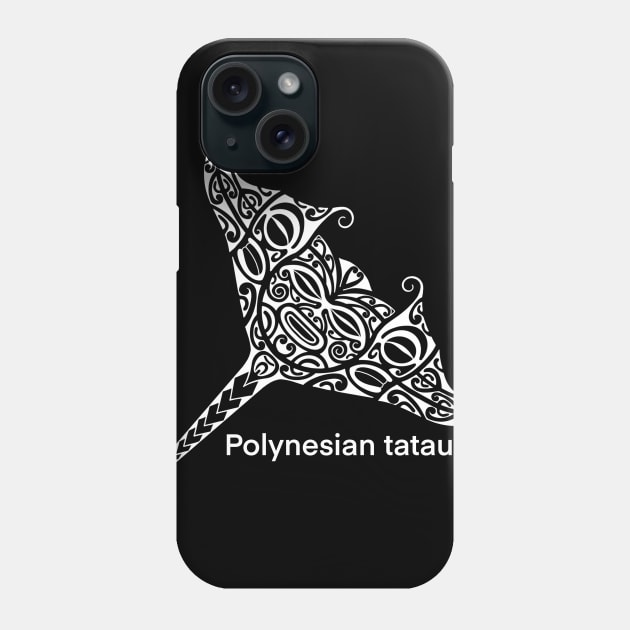 Polynesian tatau Phone Case by Tikitattoo