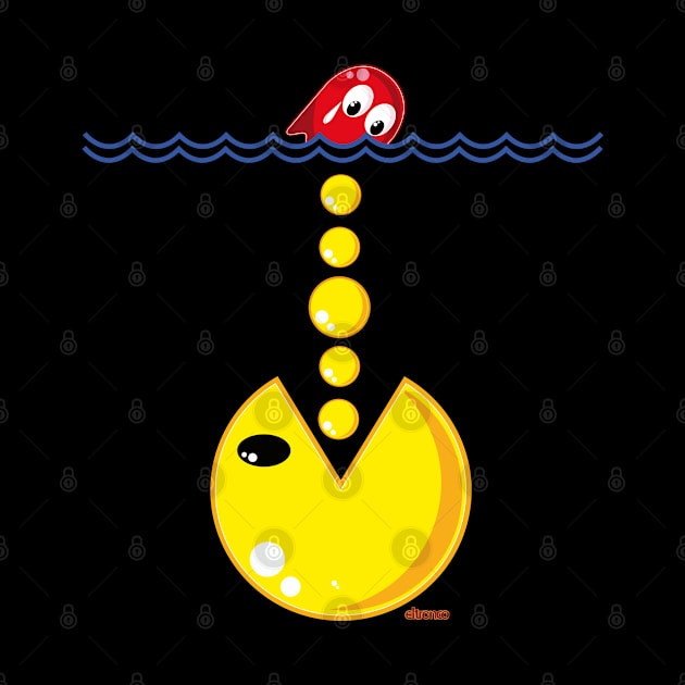 Pacman- Jaws by eltronco