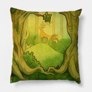 Enchanted Forest Pillow