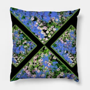 Geometric floral Pillow