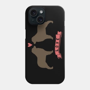 Australian Shepherds in Love Phone Case