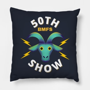 Billy Strings 50th Show Goat Pillow