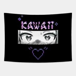 Y2K Kawaii manga girl Tapestry