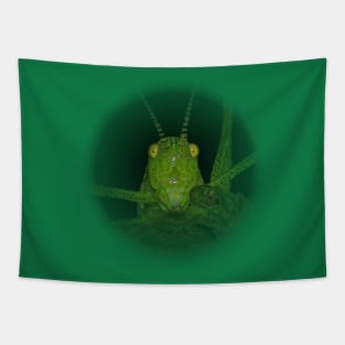 another green Grasshopper Tapestry