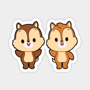 Chip and Dale Magnet