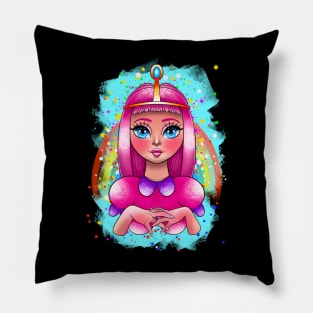 Princess bubblegum Pillow