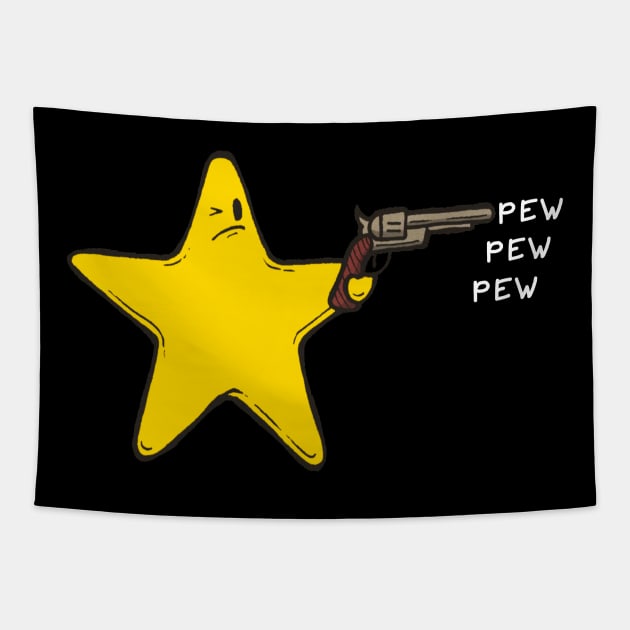 Pew Pew Pew Tapestry by totalfan