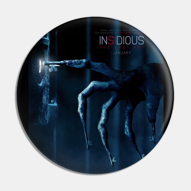 Insidious: The Last Key Movie Poster Pin by petersarkozi82@gmail.com