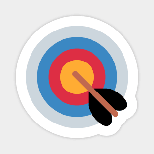 red blue target design Magnet