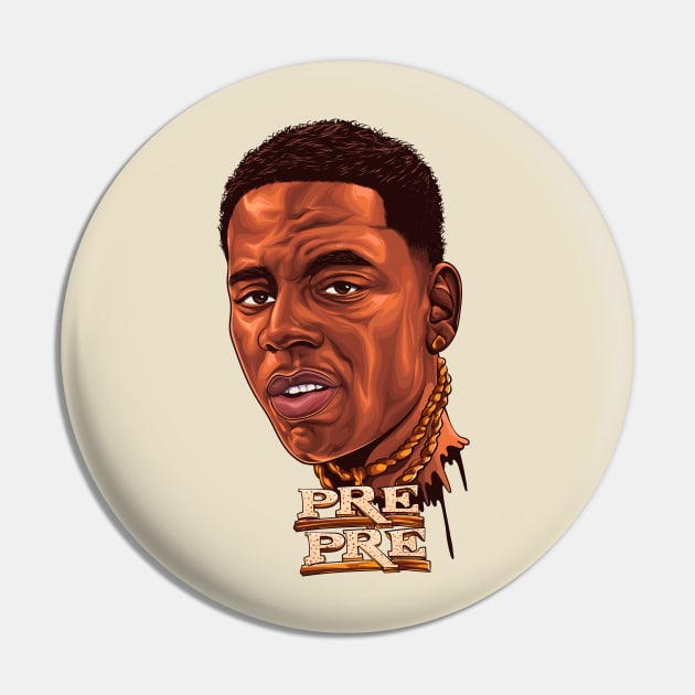 YOUNG DOLPH Art T-Shirt Hoodie Pin by Carlart1 🎨