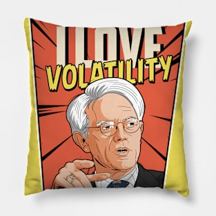 I Love Volatility | Peter Lynch Pillow