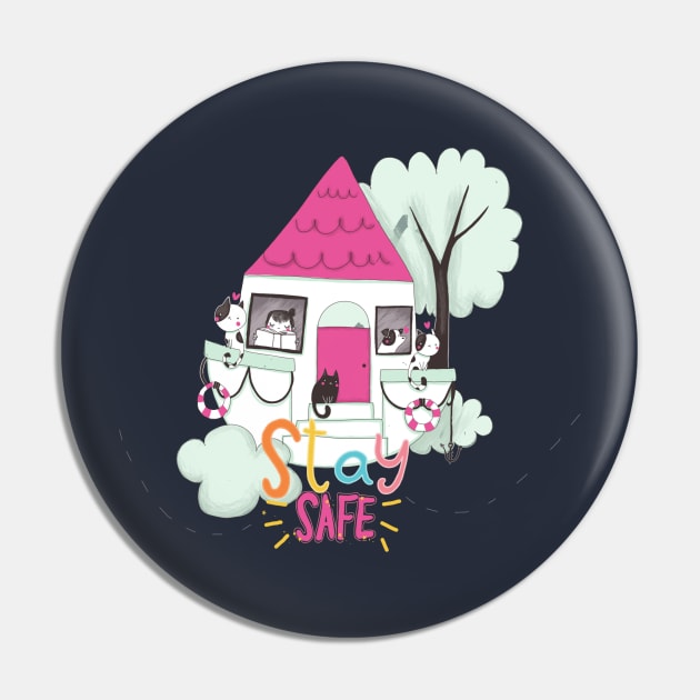 Stay safe Pin by violinoviola