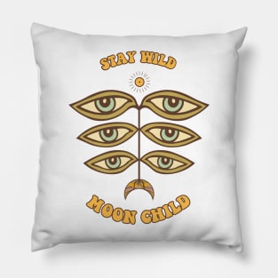stay wild moon seed Pillow