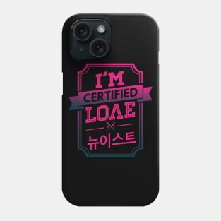 I'M CERTIFIED NU'EST LOVE Phone Case