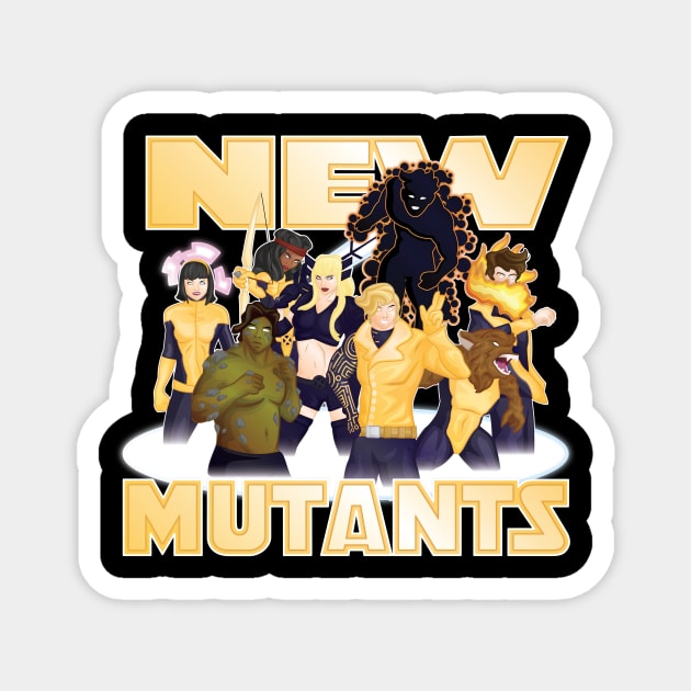 NEW MUTANTS 2020 Magnet by carcrashcarlos