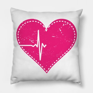 Nurse Nursing Heartbeat Heat Love Pillow