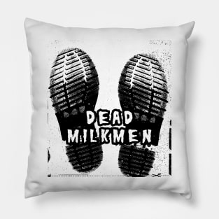 dead milkman classic boot Pillow