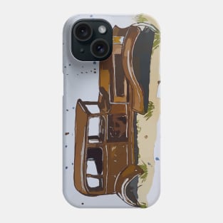 1932 Studebaker found on Route 66 in Petroglyph National Park Phone Case