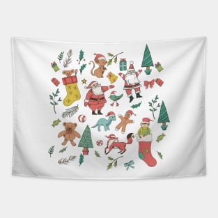 Cute Christmas Tapestry