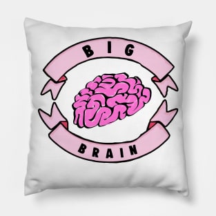 Yeah, This Is Big Brain Time Meme Pillow