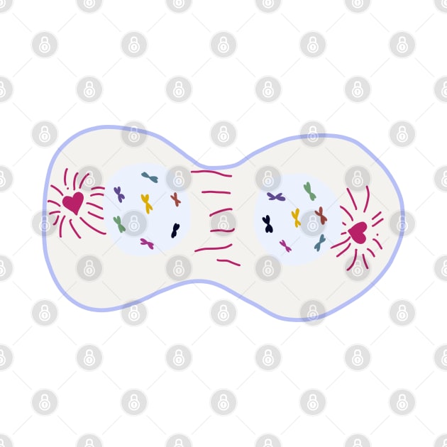 Meiosis Heart Cell Dividing Telophase I by labstud