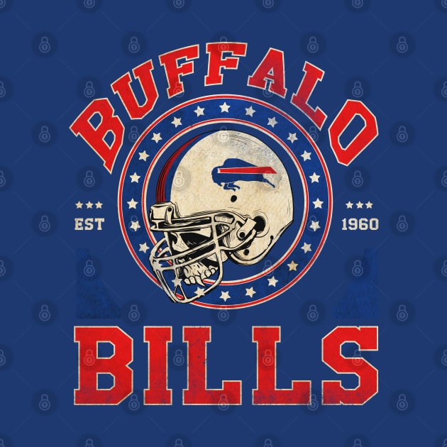 demon skull buffalo bills by Giraroad