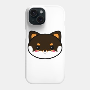 Cute Black Shiba Inu Phone Case