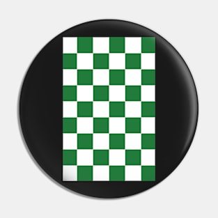 Checkered Green Pin