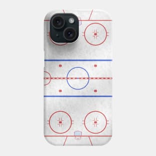 Ice Hockey Rink Phone Case