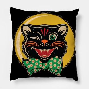 Halloween Moonlight Cat Pillow