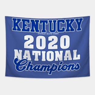 Kentucky NCAA 2020 Champs Tapestry