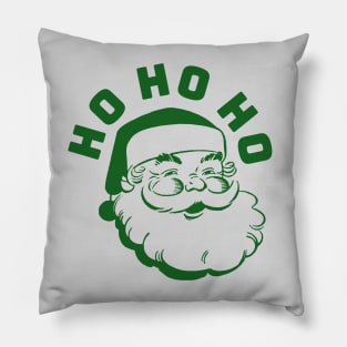 SANTA - HO HO HO - Green version Pillow