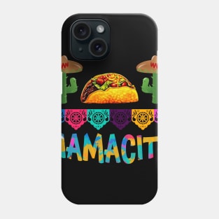 Mamacita Taco T-Shirt Mexican Fiesta Cactus Cinco De Mayo Gift Phone Case