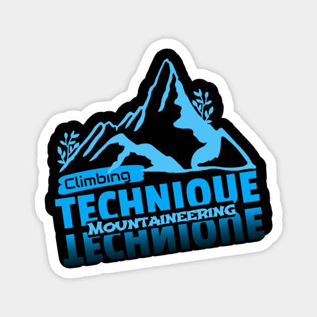 Climbing Technique Mountaineering | Blue Magnet by rizwanahmedr