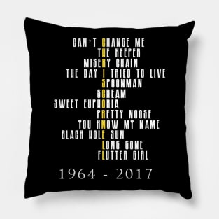 ChrisCornell 1964 - 2017 Pillow