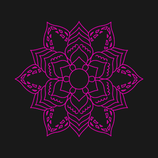 PINK LUXURY MANDALA ART T-Shirt