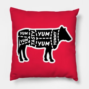 Tasty Cow – Butchers Beef Cuts Pillow