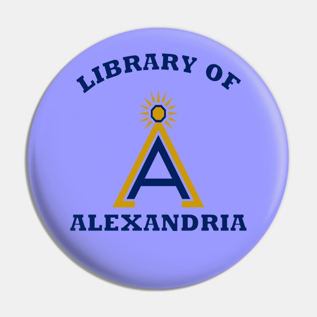 Library of Alexandria Pin by IORS