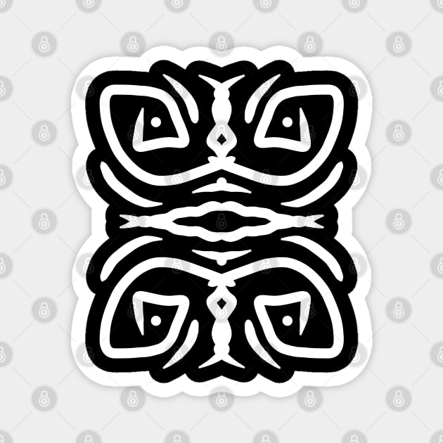 Lines Art 6 Magnet by Megadorim