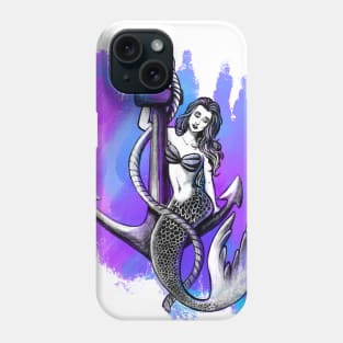 Anchor Mermaid Phone Case