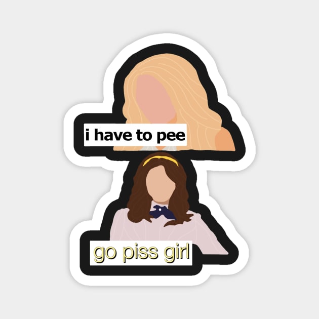 go piss girl Magnet by sagesharp