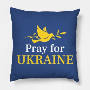 pray for ukraine Pillow