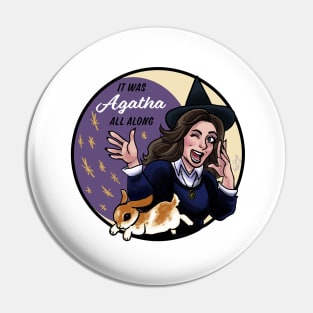 Agatha all along Pin