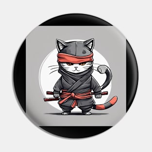 ninja kitten Pin