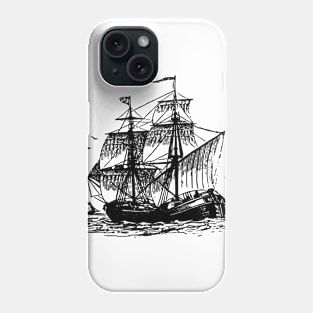 t-shirt sailboat Phone Case