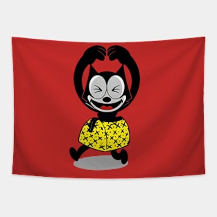 Felix the cat t-shirt Tapestry